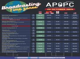 Broadcasting time zones Day 2